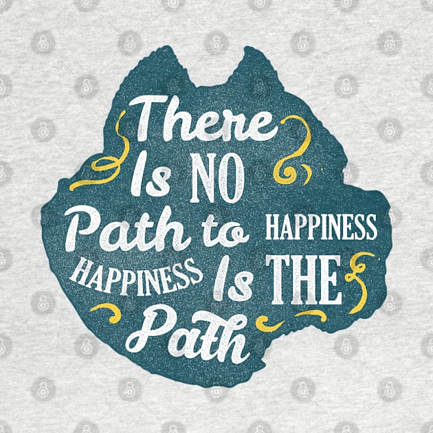 Motivation Quotes-There is no pass to happines by GreekTavern